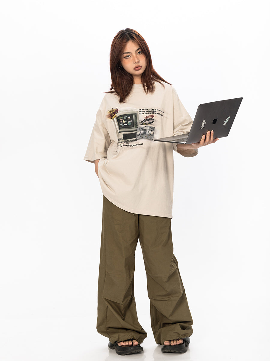 BLACKBB Design Sense Print Short Sleeve Tee