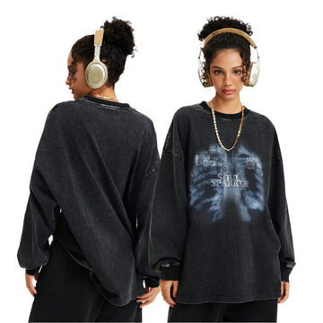 BE 100% Cotton X-ray Long Sleeve Tee