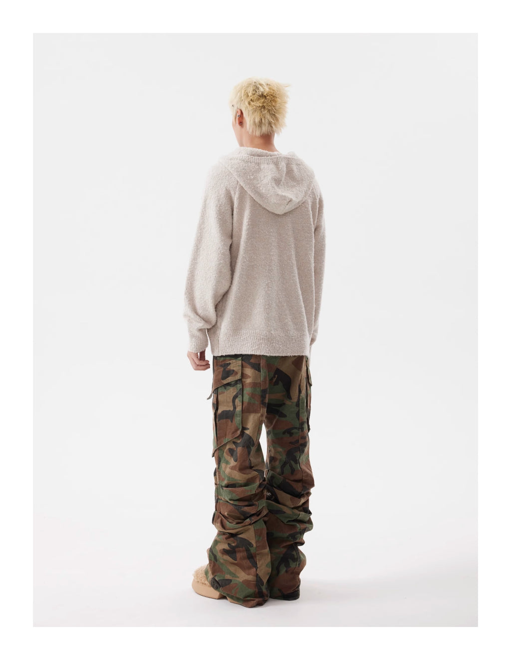 BTSG American Vintage Camouflage Niche Casual Cargo Pants