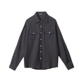 Nariele New Niche Elegant Roll-Neck Shirt Women's Loose Top Long Sleeve Design Shirts