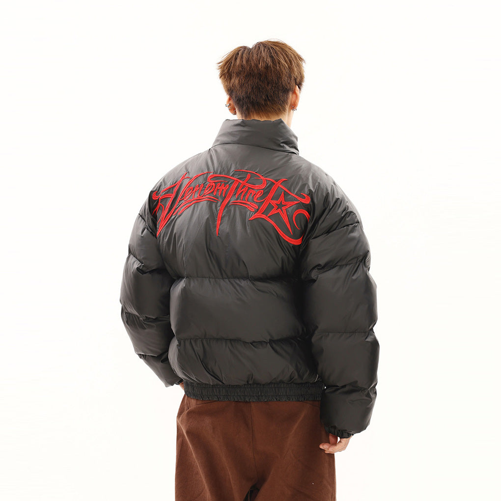 BTSG Metal Silver Puffer Jacket