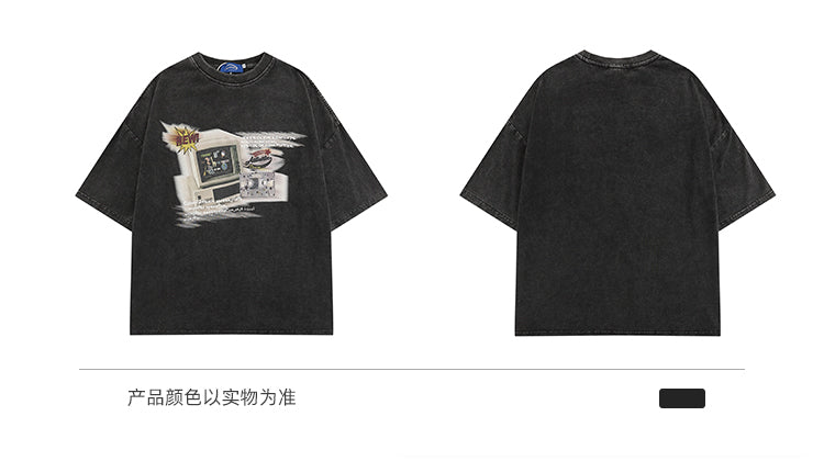 BLACKBB Design Sense Print Short Sleeve Tee