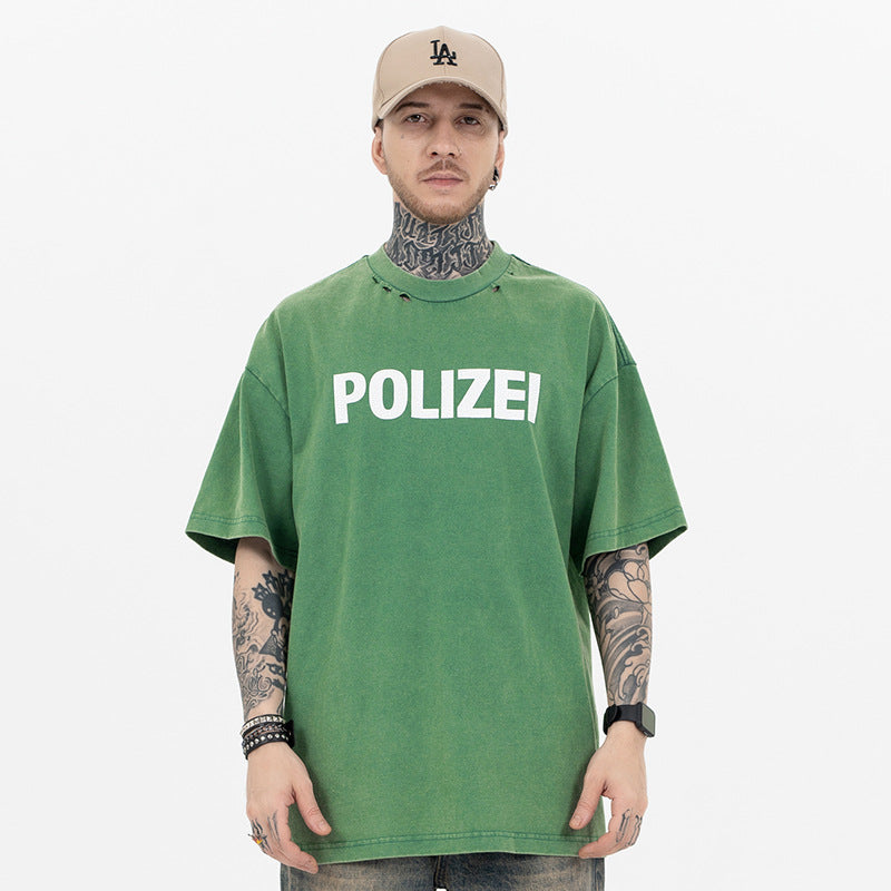 FORGIVNESS  American Retro Vintage Destruction Kanye Tee