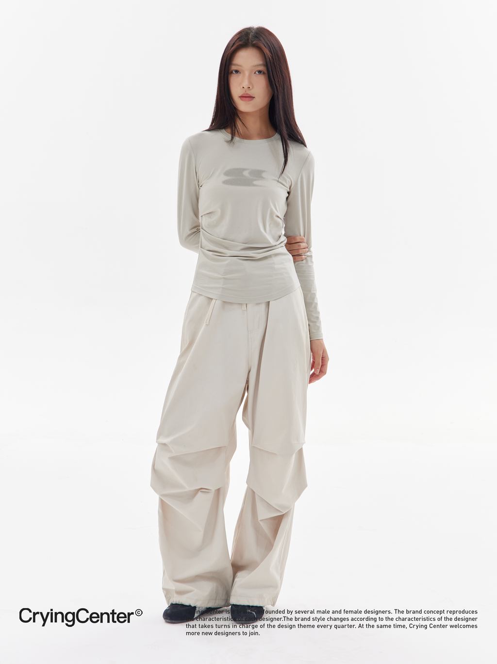 CryingCenter Sand Watch Long Sleeve Tee