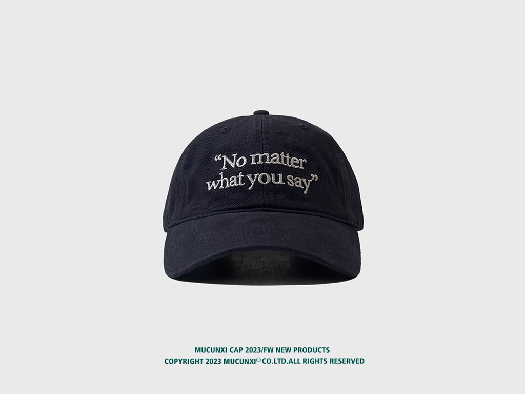 MUCUNXI No Matter Hat