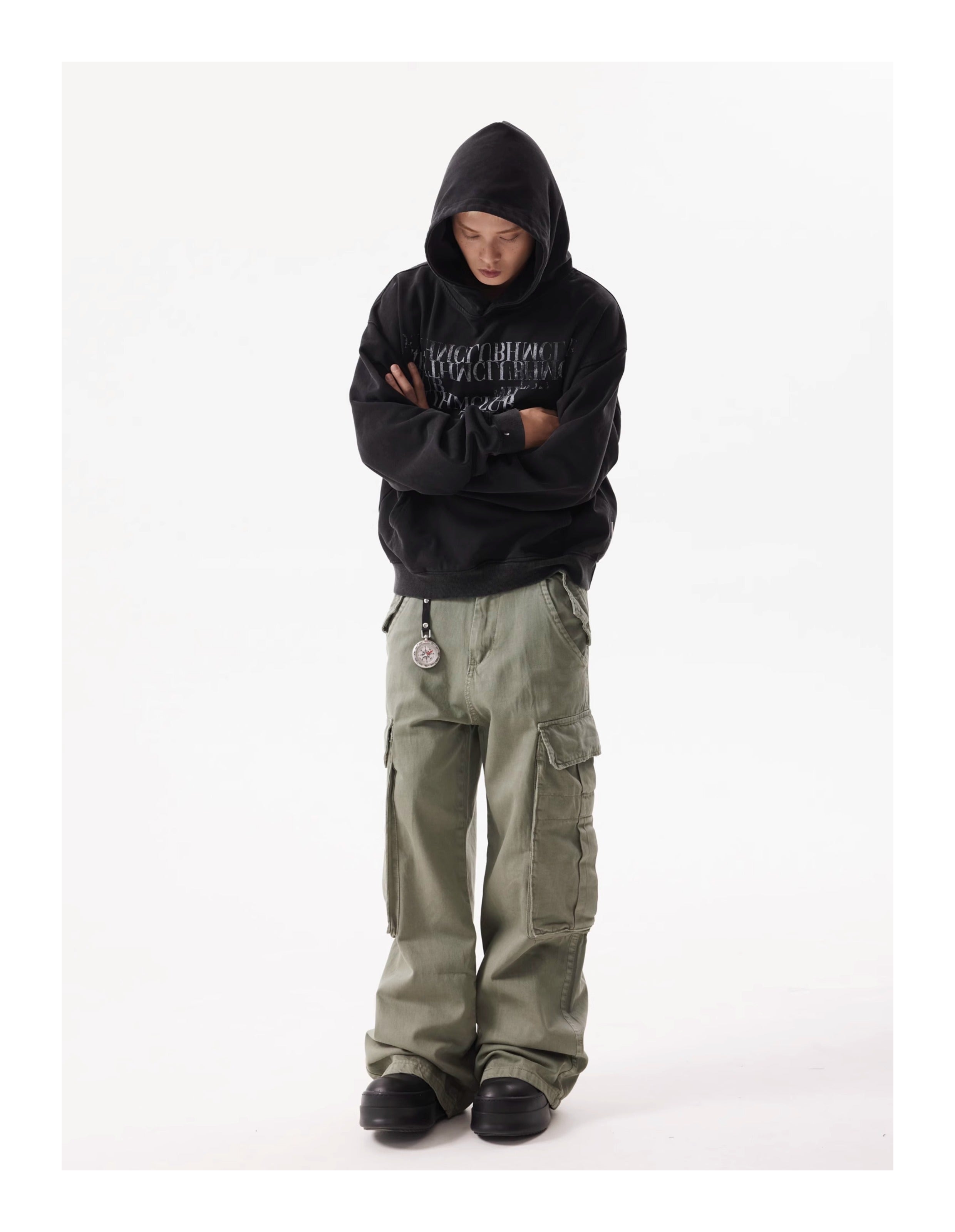 BTSG Faded Slogan Hoodie