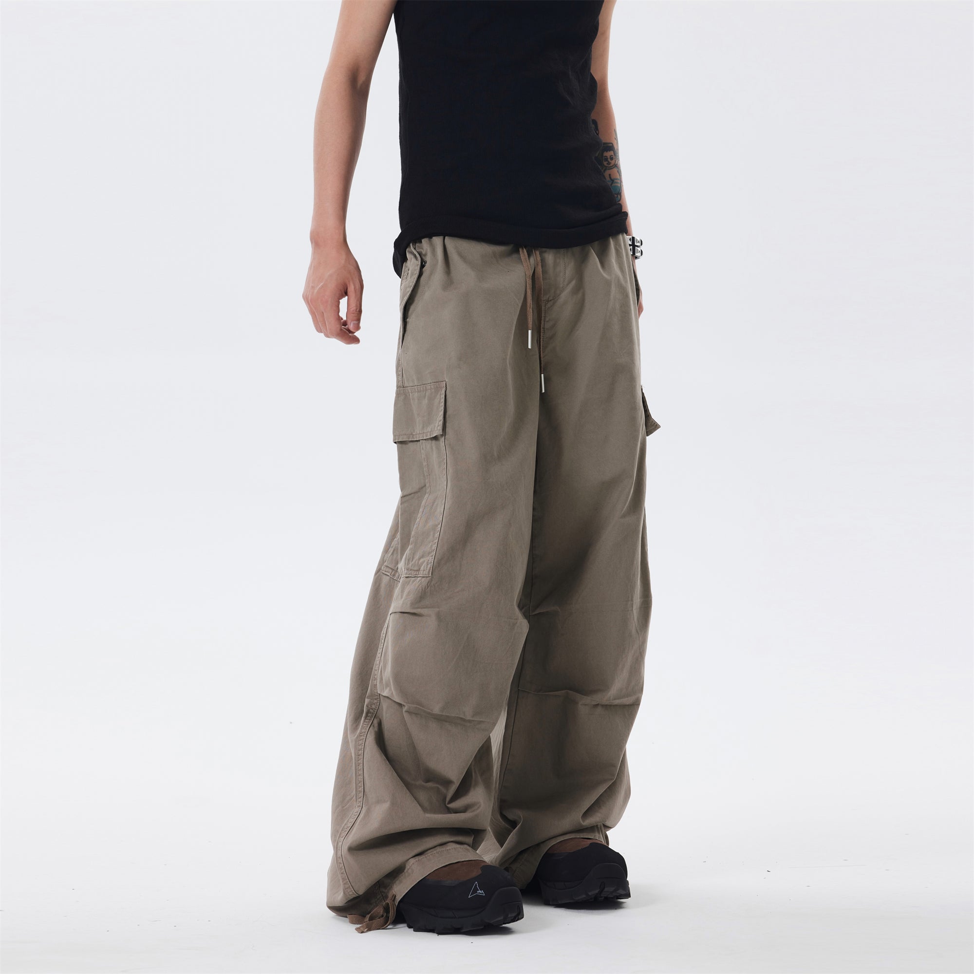 (Clearance) BTSG* American Retro Cargo Pants