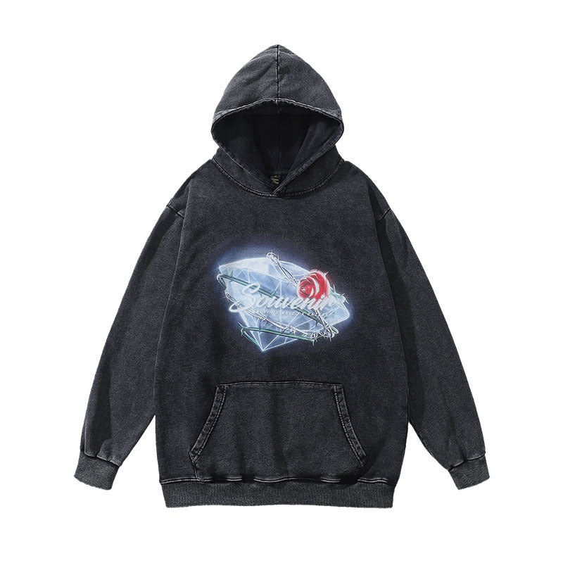 TKPA Diamond Washed 100% Cotton Hoodie