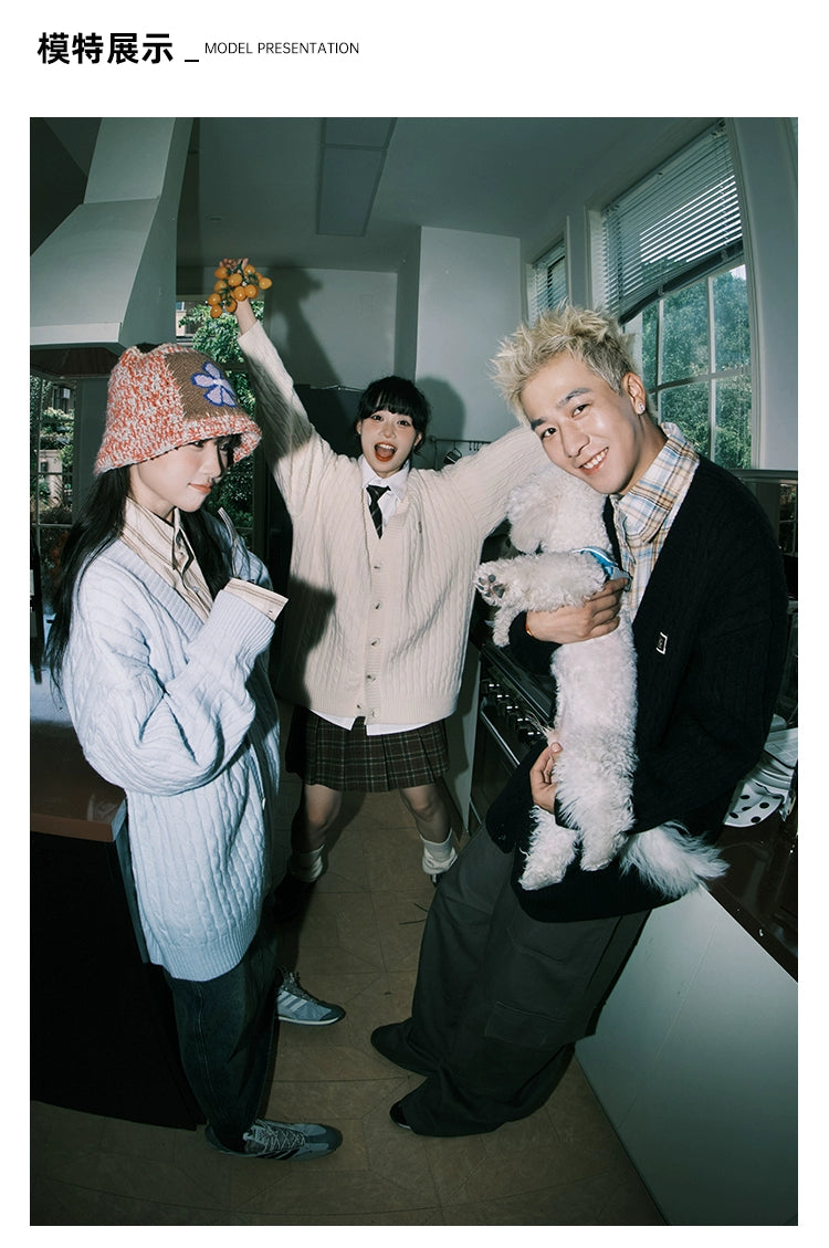 Lemanism Cardigan Knit Jacket