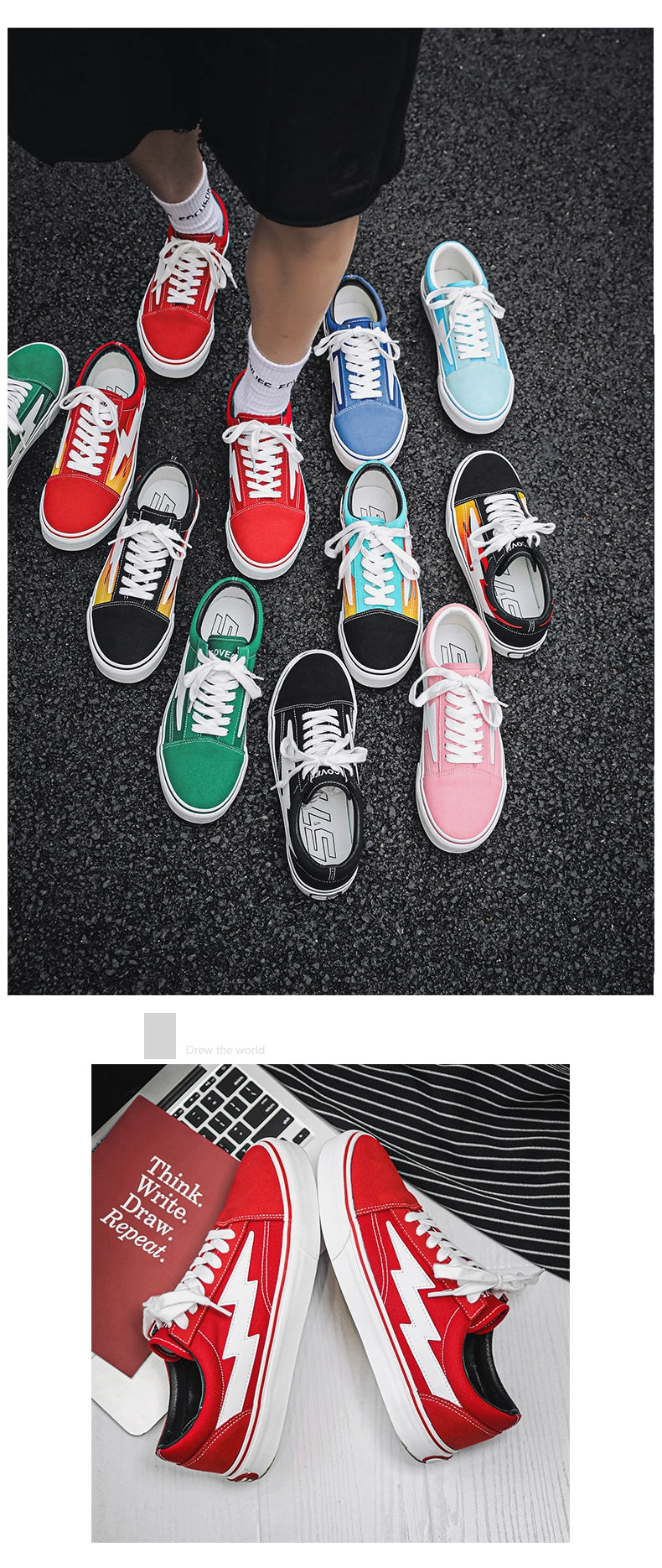 GREEN REVENGE X STORM ALL THE REVENGE STORM LA CANVAS SHOES