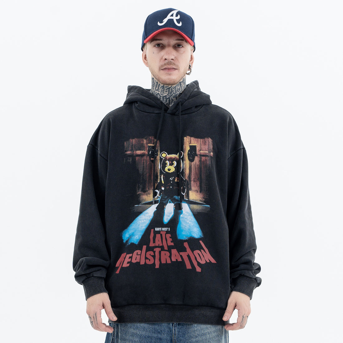 FORGIVNESS Kanye BEAR DOUBLE-SIDED HOODIE