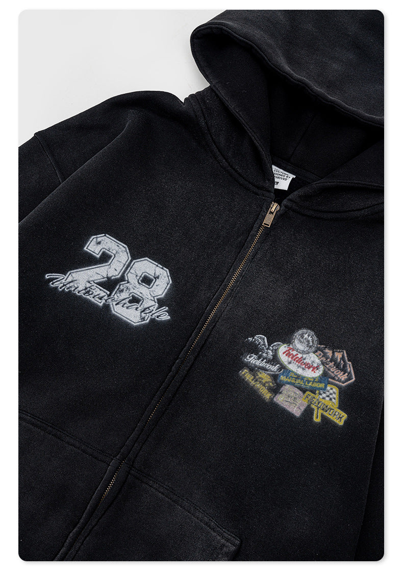 BE Zipper 28 Heavy Zipper Hoodie