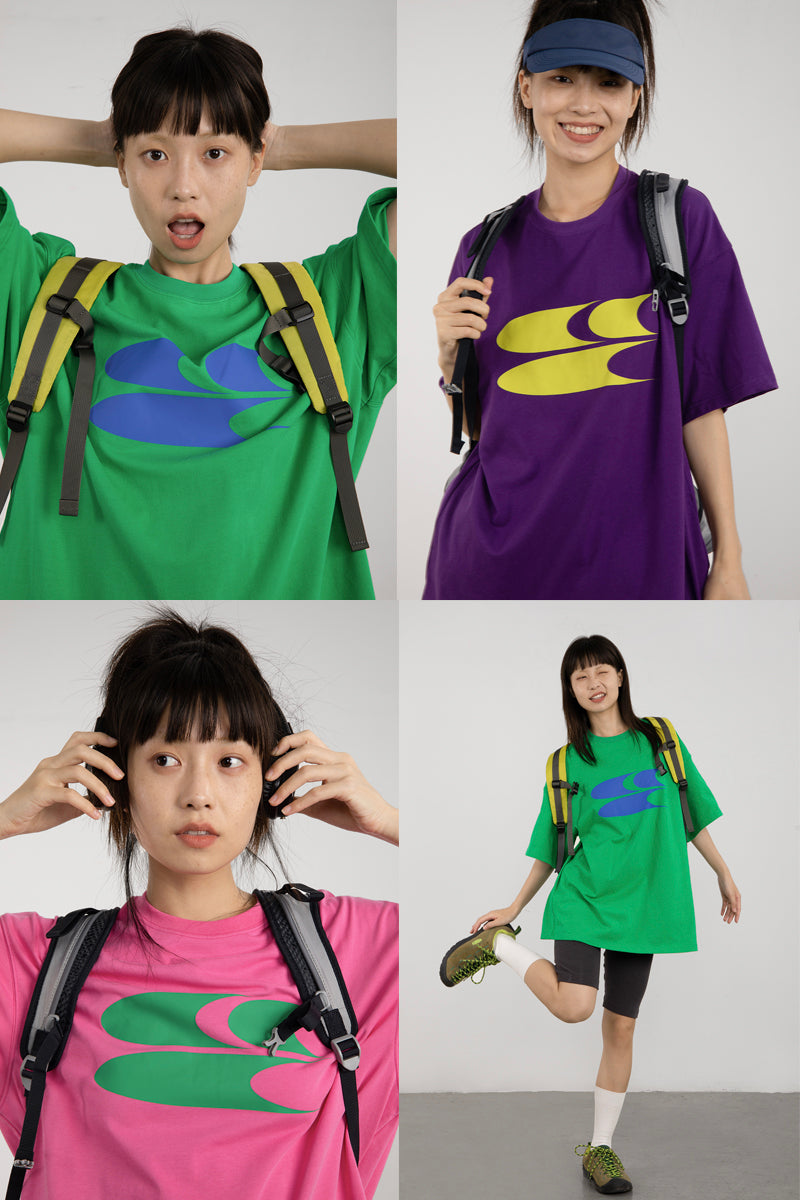 CryingCenter 3C LOGO Drop Shoulder Tee