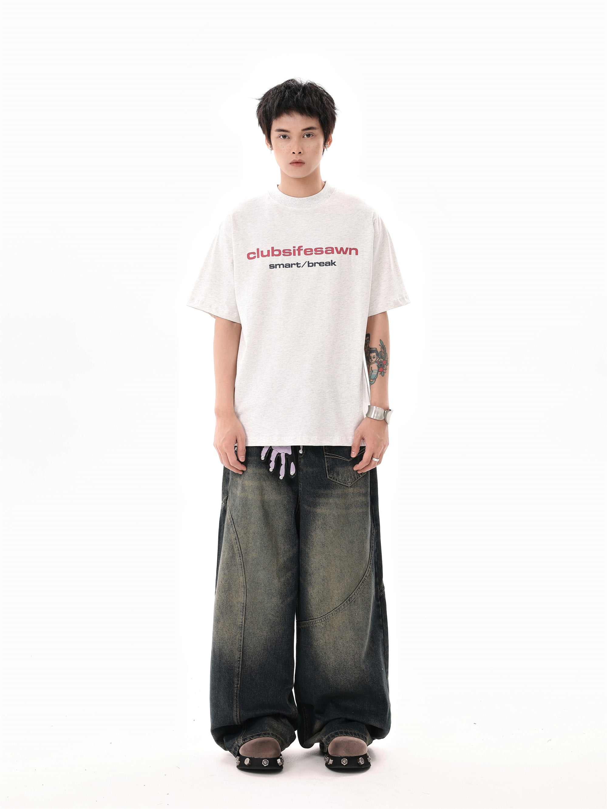 BTSG's American Retro Structure, Split Bone Design, Jeans