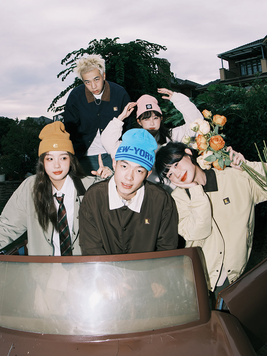 lemanism Lapel Loose Couple Jacket