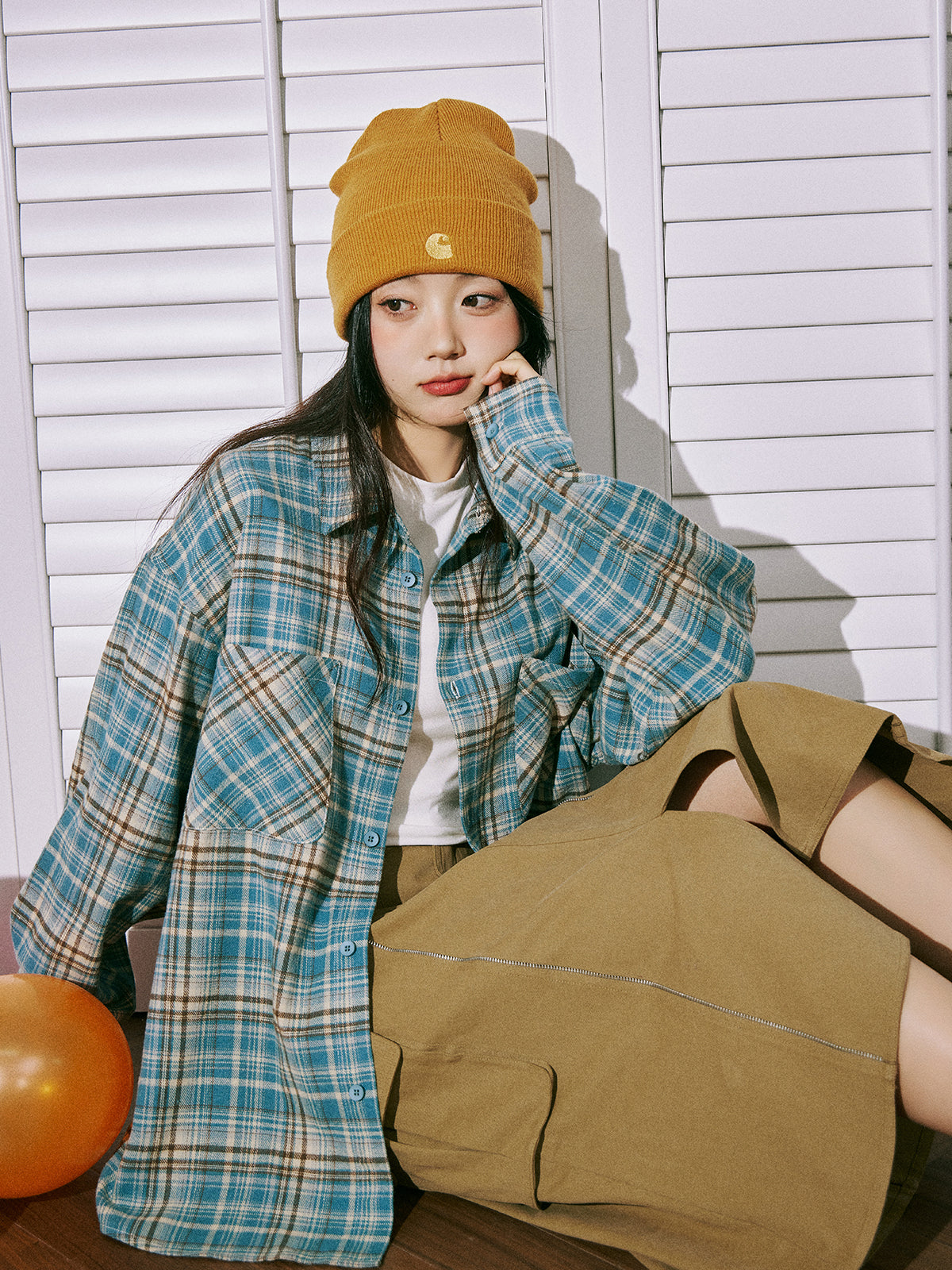 lemanism Vintage Plaid Shirt