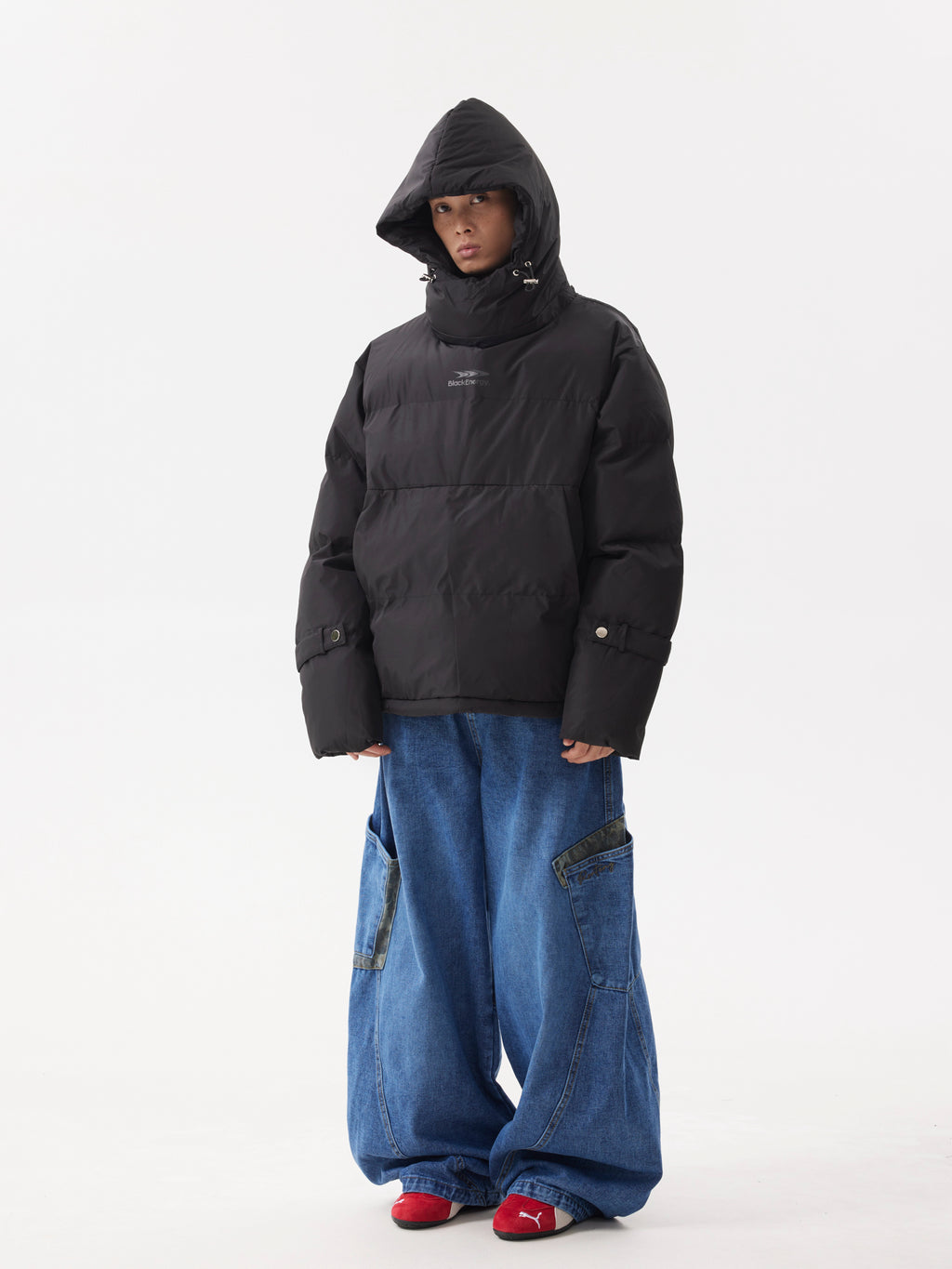 BTSG Leopard Baggy Scimitar Pants