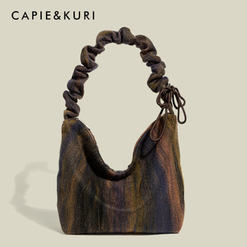 CAPIE &KURI vintage premium tote bag women's large one shoulder bag