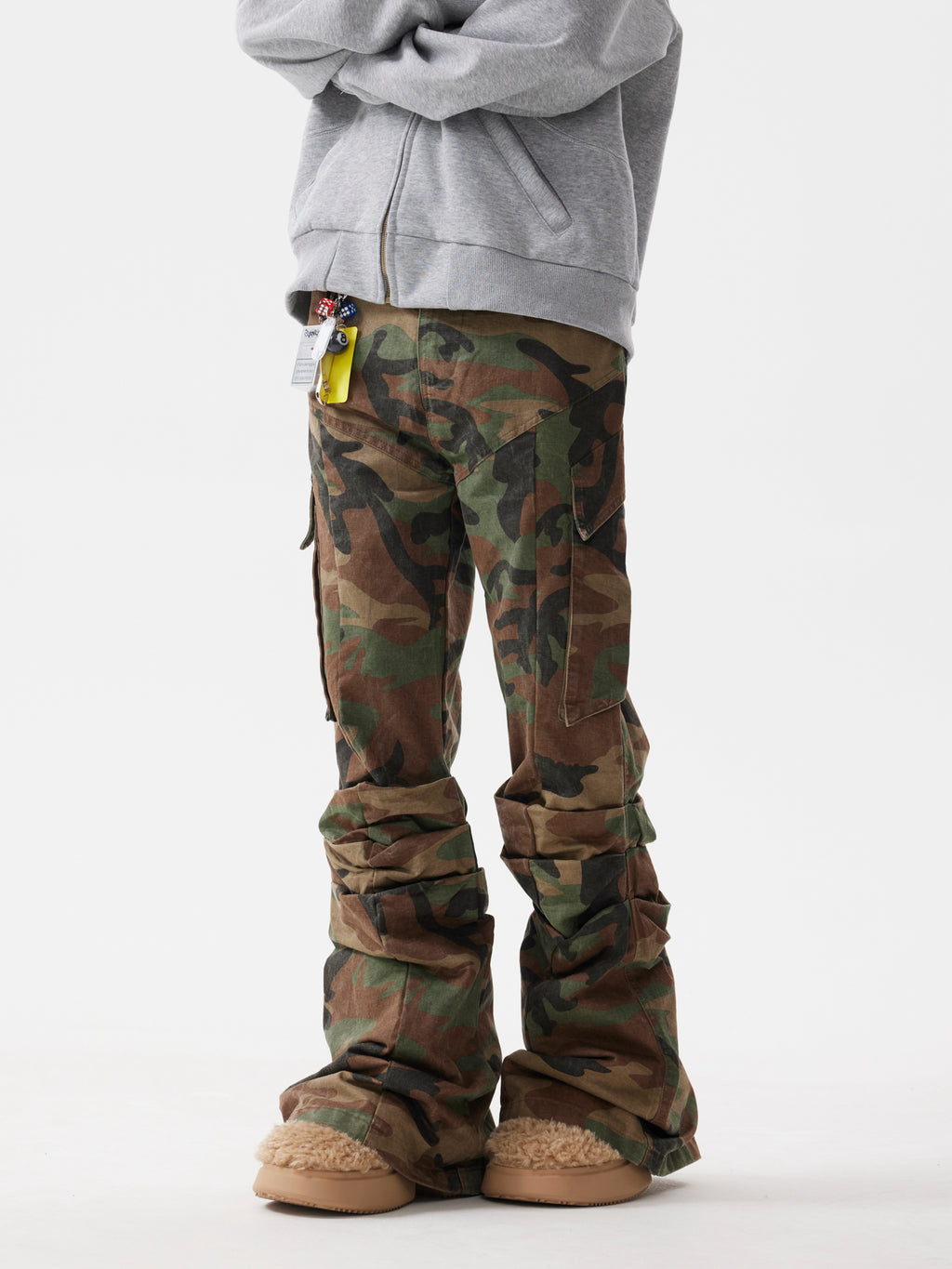 BTSG American Vintage Camouflage Niche Casual Cargo Pants