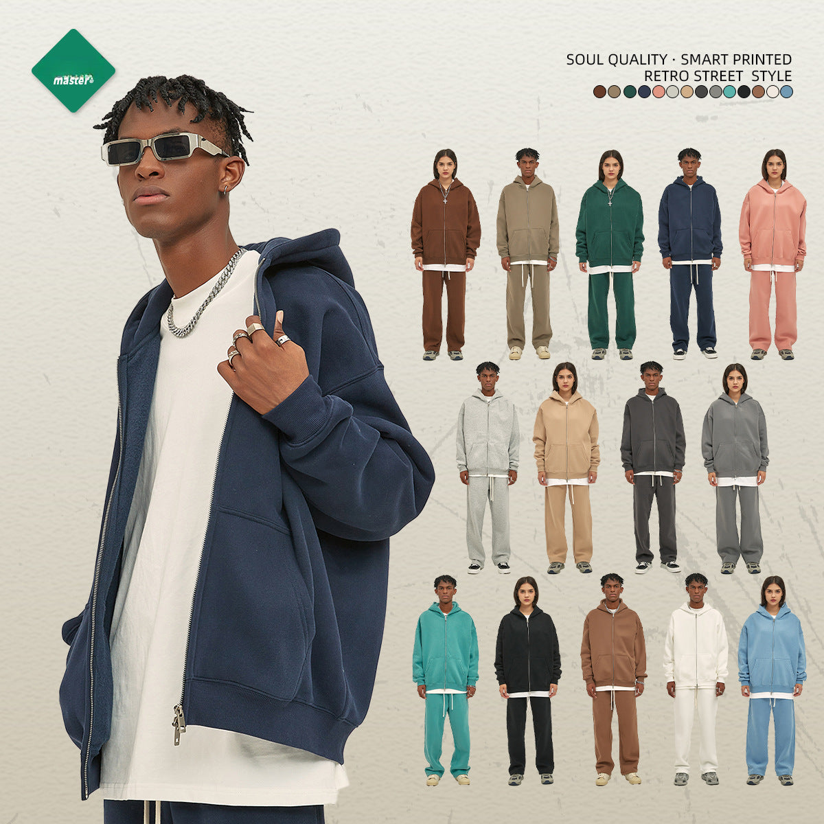 ARTIE 350G Double Ended Zipper Jacket