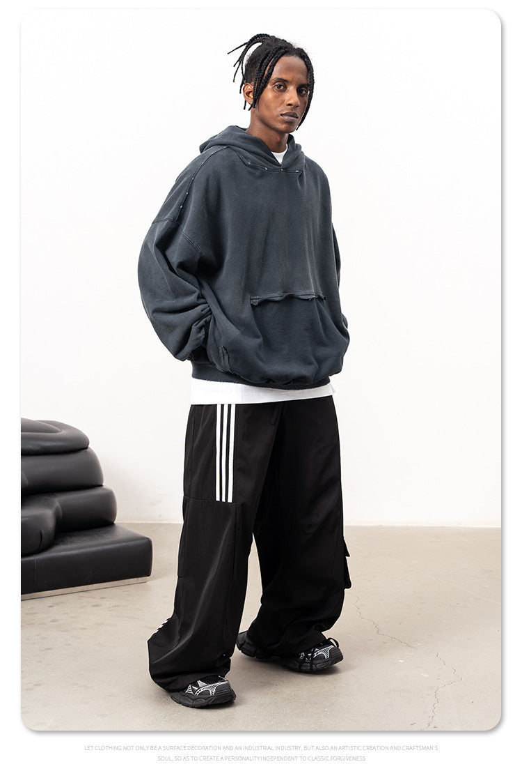 سترة Lanhai New Paris الثقيلة ذات الغسل اللامع