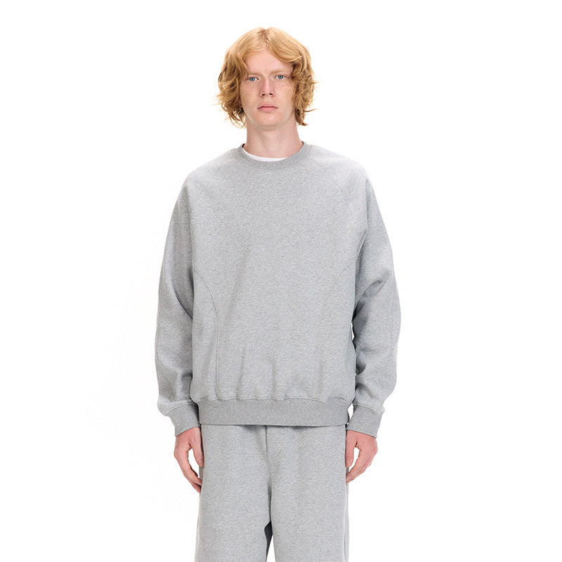 سترة UNF 500G من الصوف الثقيل بياقة دائرية