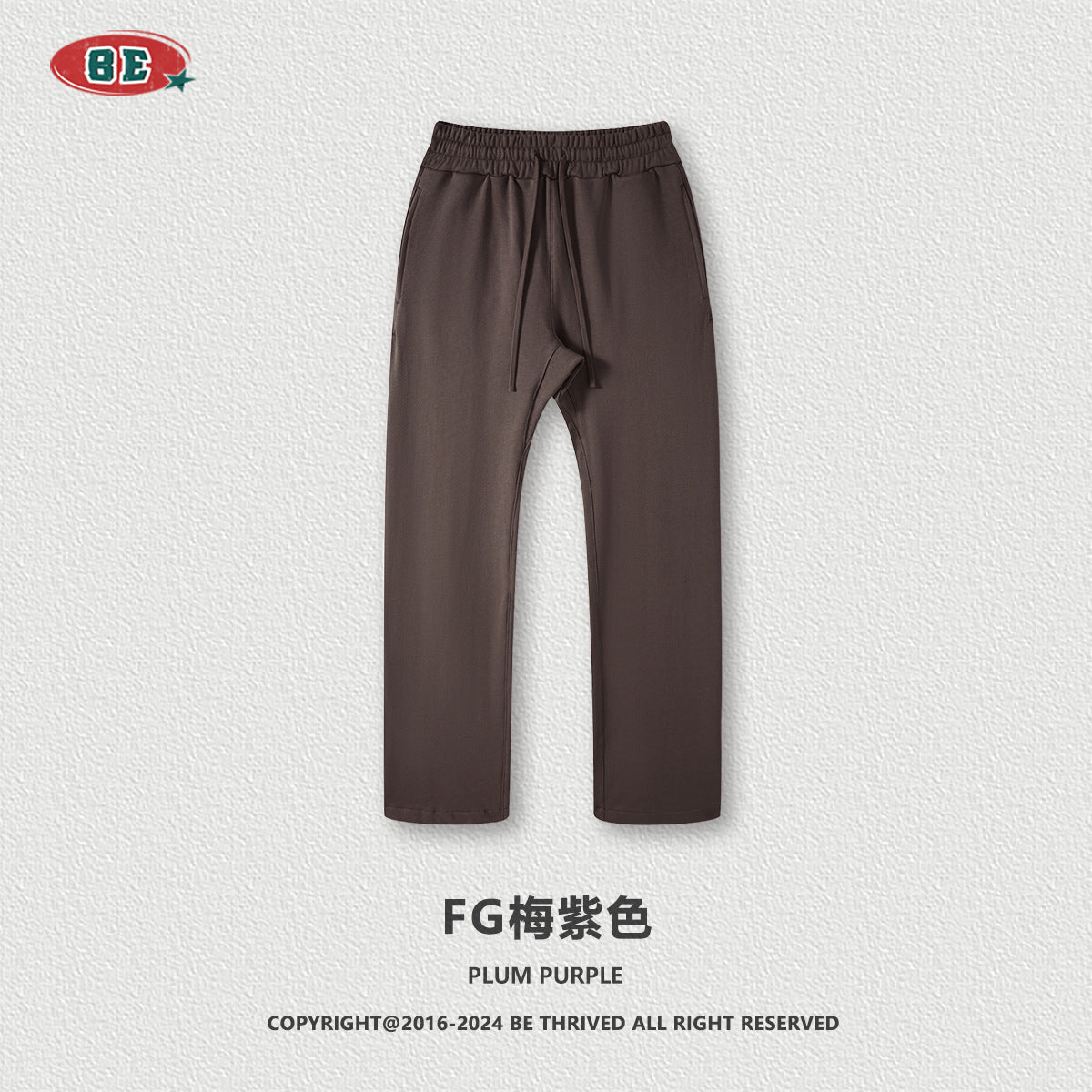 BE Heavy FOG 100% Cotton Sweatpants