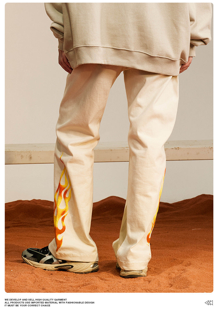 OVDY Flame Straight Leg Pants