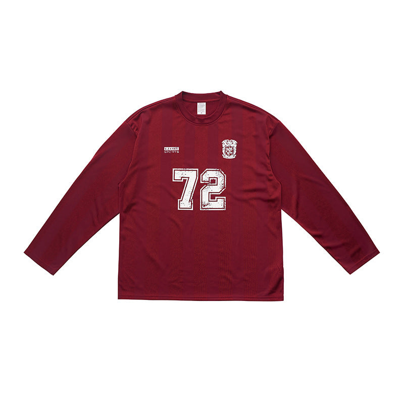 UNF Sports Jersey Crew Neck Long Sleeve Tee