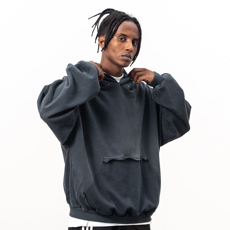 سترة Lanhai New Paris الثقيلة ذات الغسل اللامع