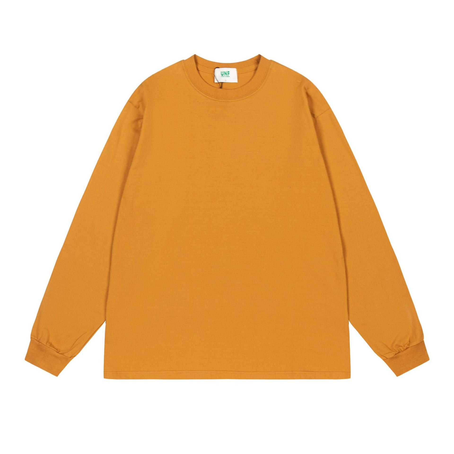 UNF Heavy 100% Cotton Loose Basic Understooth Long Sleeve Tee