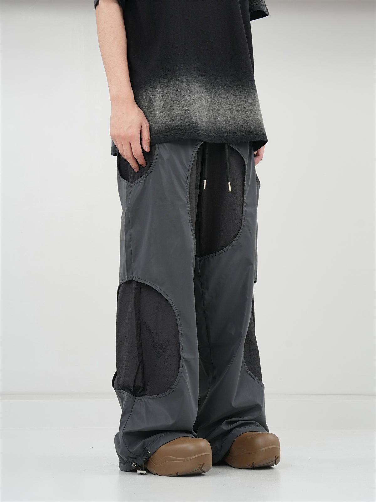 BTSG American Vintage Loose wide-Leg Athleisure Pants