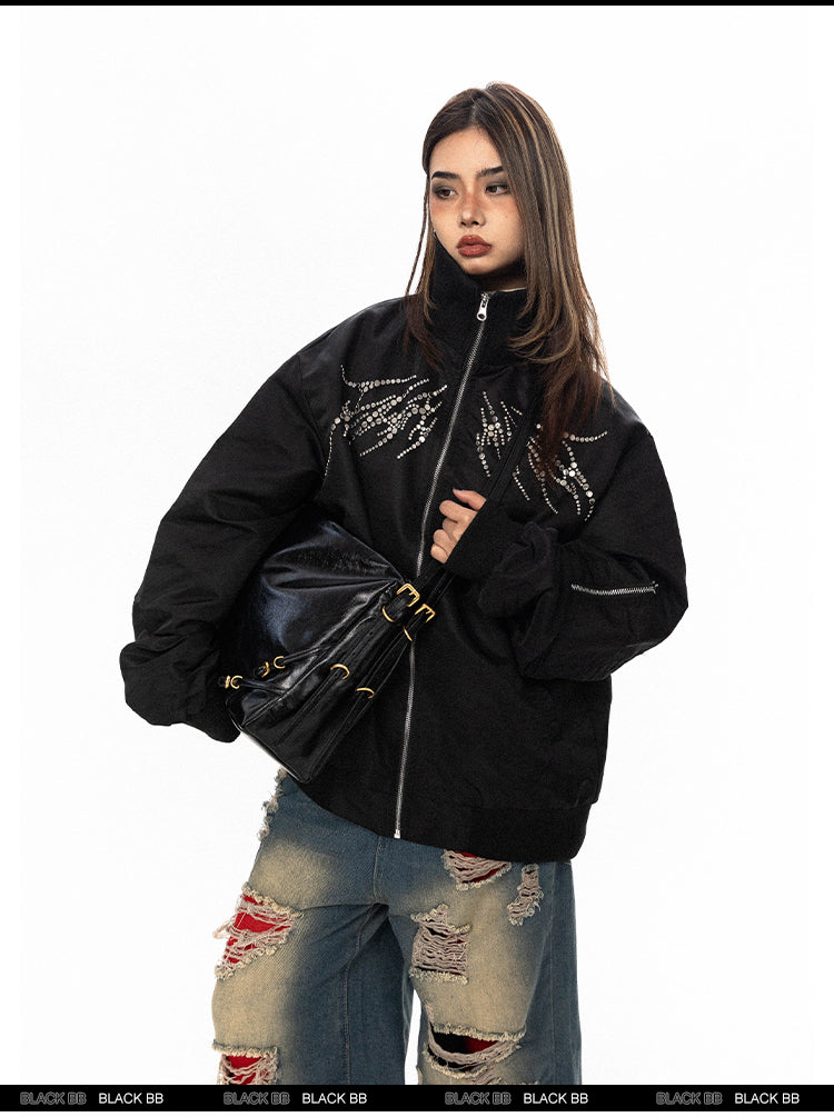 BLACKBB American Vintage Heavy Industry Willow Zip Up Jacket