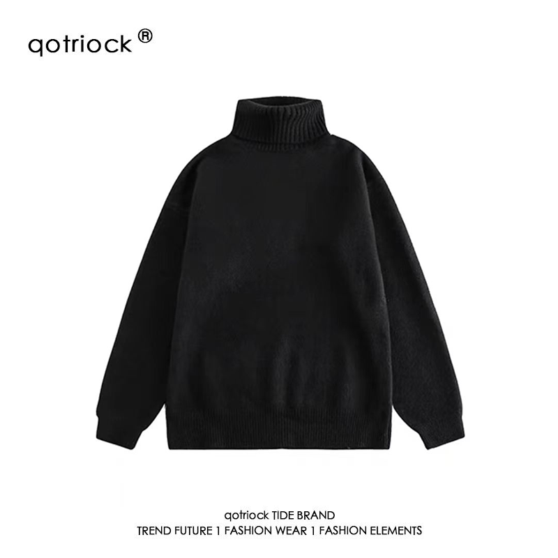 QOTRIACK Turtleneck Sweater