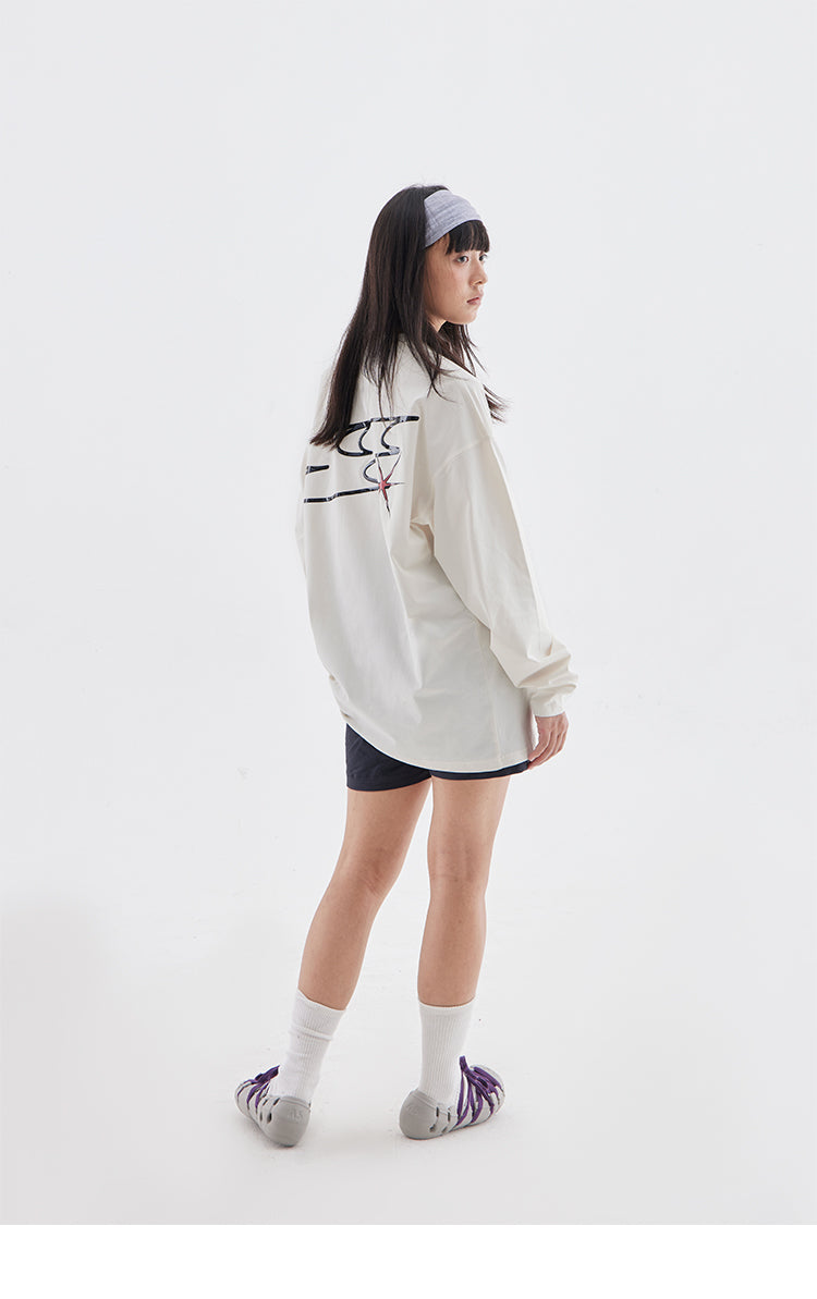 CryingCenter quick-drying jelly logo long tee