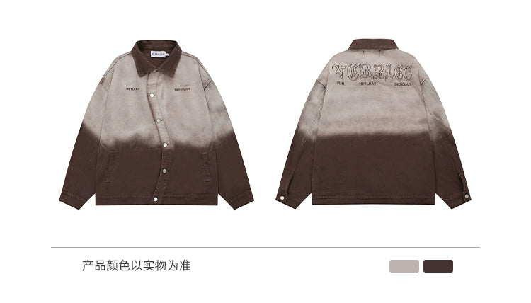 BLACKBB سترة مطرزة باللون الوردي التوتي المتدرج