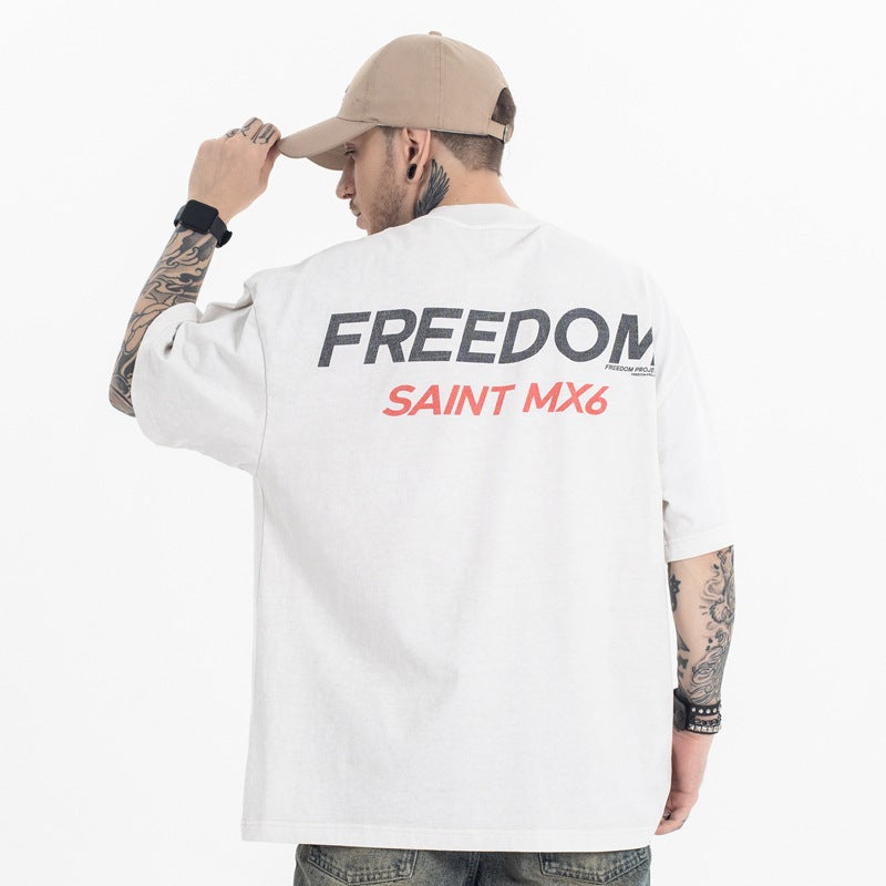 FORGIVNESS Akira Cyberpunk Cartoon Anime American Short Sleeve Tee