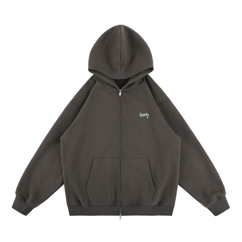 Lemanism 420g 2 Sided Zipper Hoodie Jacket