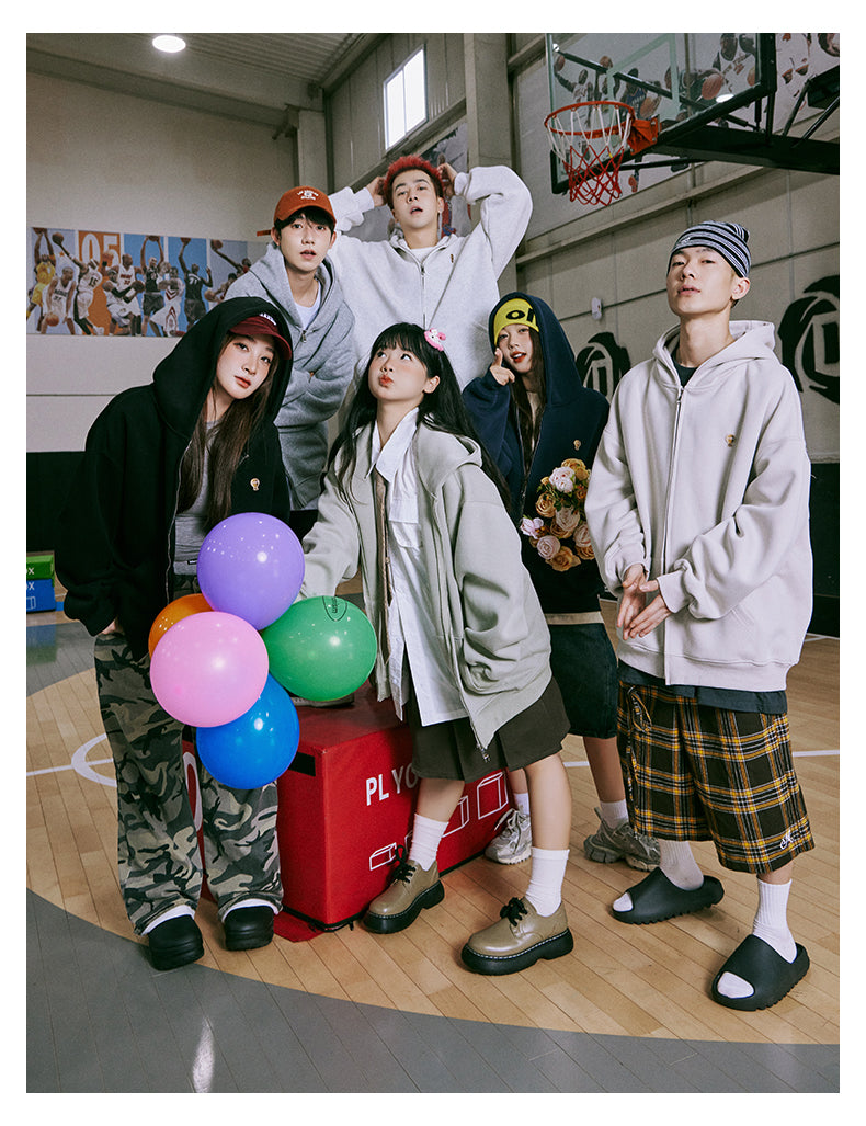 Lemanism Embroidered heavy cardigan Jacket