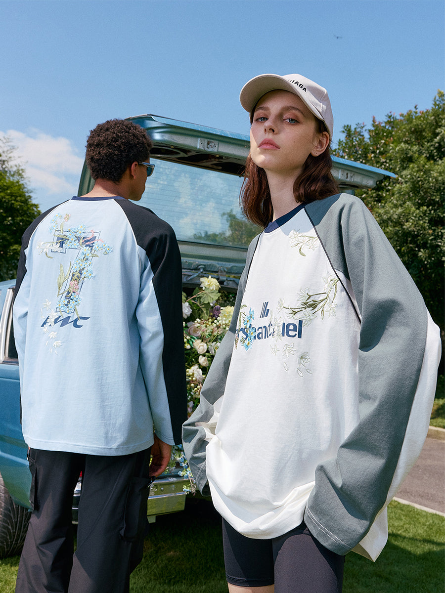 harshandcruel HACR Embroidery Long Sleeve Tee