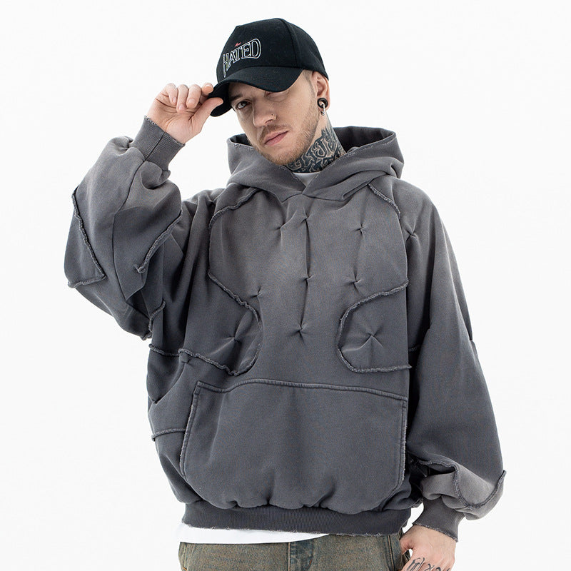 سترة ثقيلة مصبوغة بتصميم إبداعي من Lanhai