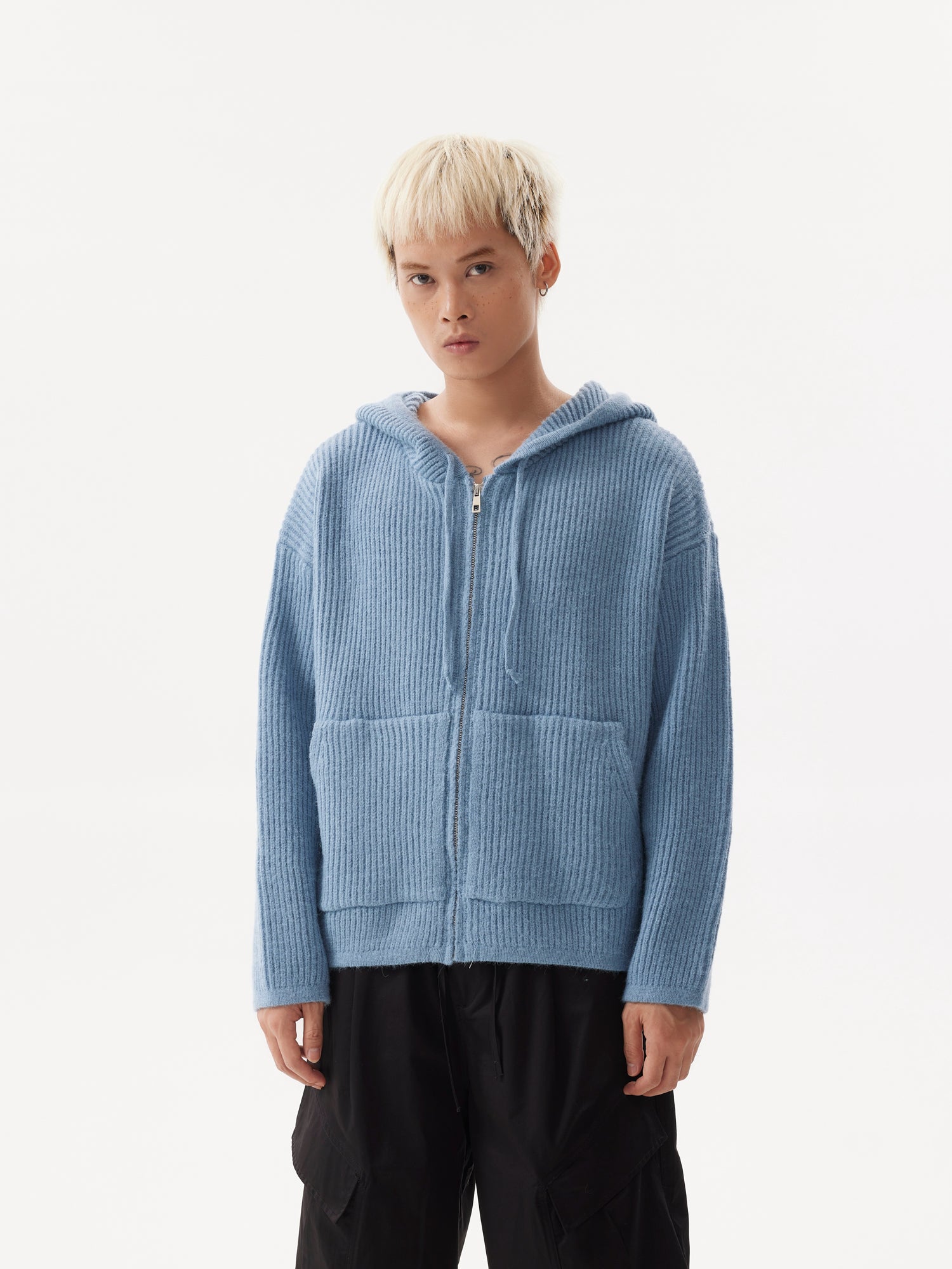 BTSG Knit Cleanfit Cardigan Sweater Jacket