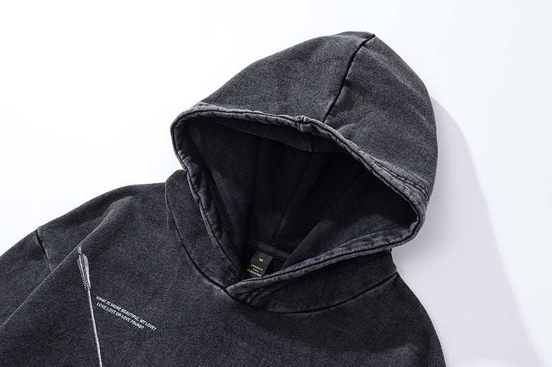 TKPA SKELETON Washed 100% Cotton Hoodie