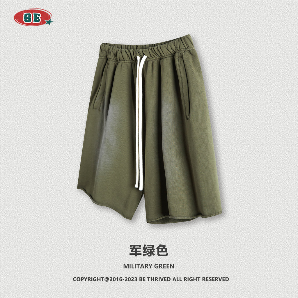 BE Heavy Wash Gradient 440G 100% Cotton Shorts