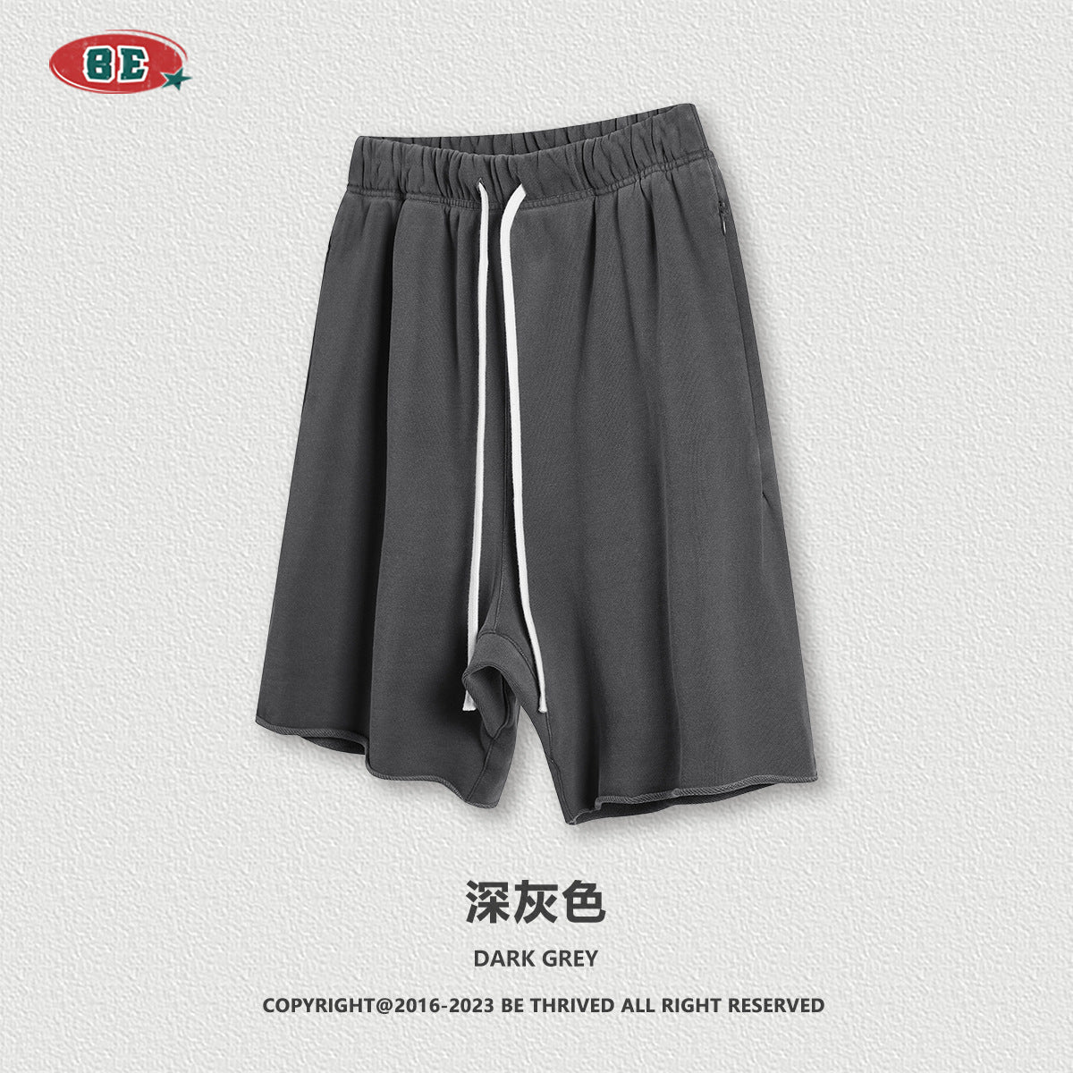 BE Rolled 385G 100% Cotton Shorts
