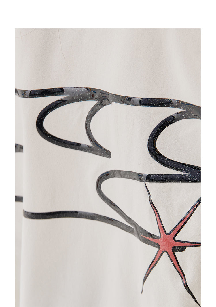 CryingCenter quick-drying jelly logo long tee