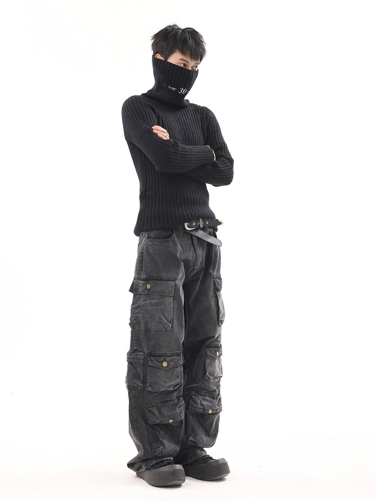 BTSG American Vintage Jeans Niche Cargo Pants