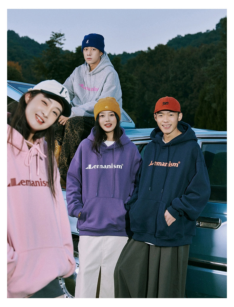 Lemanism 460g Heavy Logo Hoodie