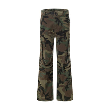 BTSG American Vintage Camouflage Niche Casual Cargo Pants