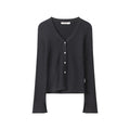 Nariele French Style Long Sleeve Knitted Cardigan Slim Fits Sweater